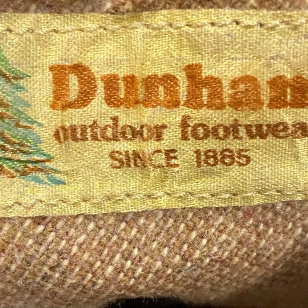 Dunham Vtg Mens Chukka Boot Tan Leather Size 9D